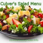 Culver's Salad Menu